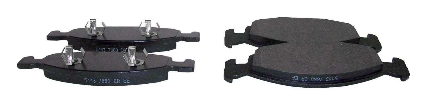 Crown Automotive - Semi-Metallic Gray Brake Pad Set - 5018592AA